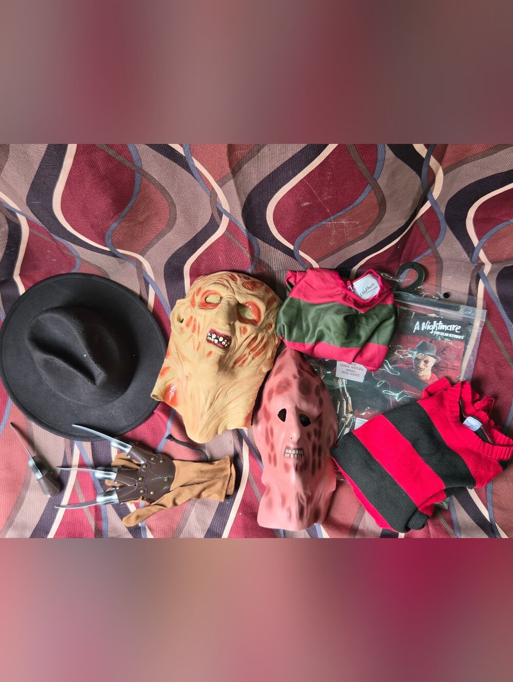 Official Freddy Krueger Costume Mega Bundle - Spirit & Rubies (L / Standard)